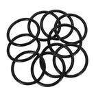10Pcs AS-330 O-Rings, Nitrile Rubber O-Rings 2-1/8" ID, 2-1/2" OD, 3/16" Width Round Sealing Gasket for Automotive Machine Plumbing Sealing Repair (70 Durometer, Black)