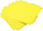 LinkMejor Yellow EVA Foam Sheets 10 x 10 Inch 3mm Thickness for Crafts DIY Projects, 8 Pcs