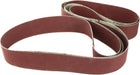 2-Inch x 72-Inch Aluminum Oxide Sanding Belt 400 Grits Sandpaper Flush Joint for Belt Sander 2pcs