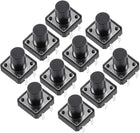 12x12x12mm 4 Pin Panel Mini/Micro/Small PCB Momentary Tactile Tact Push Button Switch DIP 10PCS