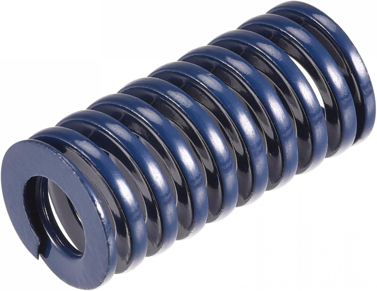 3D Printer Die Spring, 14mm OD 30mm Long Spiral Stamping Light Load Compression Mould Die Springs for 3D Printer Electric Part, Blue