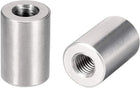 Round Connector Nuts, M10x30mm Height Sleeve Rod bar Stud Nut Stainless Steel 304, Pack of 5