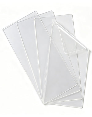 4 Pack Nano Gel Vent Covers, 5.5" x 12" Reusable Plastic Vent Covers, for Floor, Wall, Ceiling Air Registers, RV, Home, Office AC, Non-Magnetic, Fits Plastic, Painted Wood, Iron, Aluminum Vents