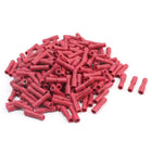 22-16AWG Red Plastic Coated Spade Connector Insulated Terminal, 200 Piece