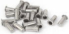 a16070700ux0252 M5x18.5mm 304 Stainless Steel Straight Knurled Closed End Rivet Nut Fastener 20pcs