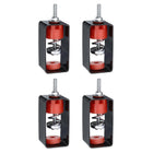 4 Pcs Ceiling Spring Vibration Isolator Hangers, Shockproof Damping Mount Hanger for Air Handling Units Home Theaters Air Conditioner