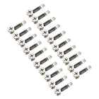 3-in-1 Furniture Connecting Kit 15mm OD Cam Fitting, M6x35mm Dowel Screws, 8mm OD Pre-Inserted Nut 20 Sets