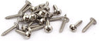 M3x14mm Thread 316 Stainless Steel Truss Phillips Head Self Tapping Screw 25pcs