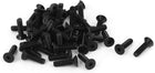 M2.5x10mm 10.9 Carbon Steel Countersunk Head Hex Socket Screw 50pcs
