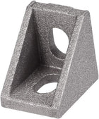 Inside Corner Bracket Gusset, for 2020 Series Aluminum Extrusion Profile, 25 Pcs (Silver)