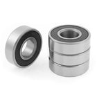 6204-2RS Rubber Double Shielded Deep Groove Ball Bearing 20mmx47mmx14mm 4pcs