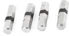 4 Stück magnetische Schraubenzieherklinge mit 6 mm Spitze und H6-Hex- Kopf