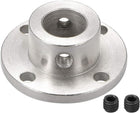 11mm Inner Dia H13*D18 Rigid Flange Coupling Motor Guide Shaft Coupler Motor Connector Silver Tone for DIY Parts