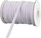 LinkMejor Polyester Sewing Tool Stretchy Elastic Band Spool Rope 29.5 Yards x 0.2 Inch White
