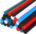 30pcs Mini Hot Glue Sticks 0.27 inch x 8 inch High Sticky Small Glue Sticks, Multicolor