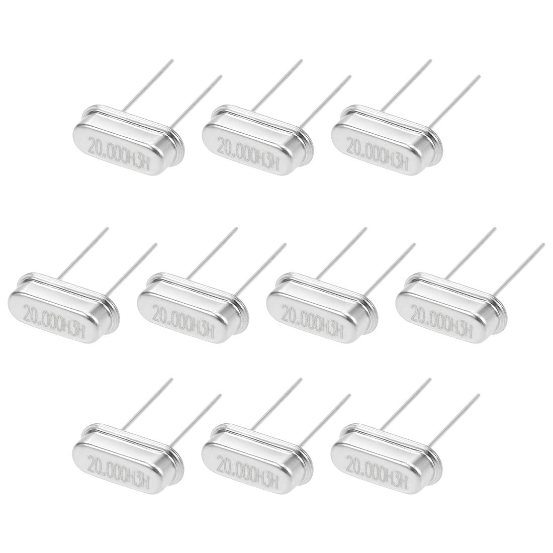 DIP Quartz Crystal Oscillators Resonators 20MHz HC-49S Replacements 10 Pcs