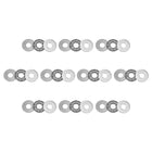 AXK0821 Thrust Needle Roller Bearings with Washers 8mm Bore 21mm OD 2mm Width 10pcs