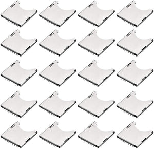 Carte mémoire Socket Support à ressort Poussoir Type 10 broches 20pcs