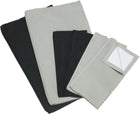 2 Size Large Jewelry Cleaning Cloth, 6 Pcs Double-Sided Multi-Layer Cotton Polishing Cloth for Silver Gold Brass Jewelry Black/White, Gray/White