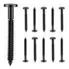 LinkMejor 50-Pack 3 inci Vinyl Shutter Fasteners