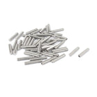 M3x16mm Metric 304 Stainless Steel Hex Socket Set Cup Point Grub Screws Silver Tone for Towel Rack Door Knob 50pcs