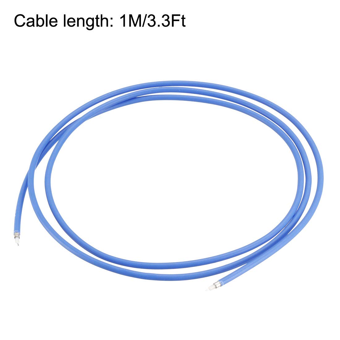 RF Koaxialkabel RG405 Antennatilläggskabel 50 ohm - 3.3 fot Förbehandling