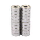 20pcs 626ZZ Metal Deep Groove Sealed Shielded Ball Bearing 6mmx19mmx6mm Silver Tone