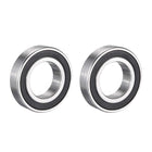 2pcs Deep Groove Ball Bearing 6006RS Single Sealed, 30mm x 55mm x 13mm Chrome Steel Bearings