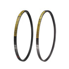 M-22, M23 Drive V-Belt 22", 23" Pitch Length Industrial Power Rubber Transmission Belt 2pcs