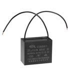 Ceiling Fan Capacitor CBB61 25uF 350V AC 2 Wires Metallized Polypropylene Film Capacitor 58x48x30mm for Electric Fan Pump Motor Generator