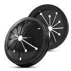 2-Pack Guarda-Chuva para Descarga de Lixo, 3-1/8" Bloqueador Universal para Baffle de Pias