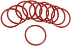 10 x Red Rubber 45mm x 3mm x 39mm Oil Sealing O Rings Gaskets Washers