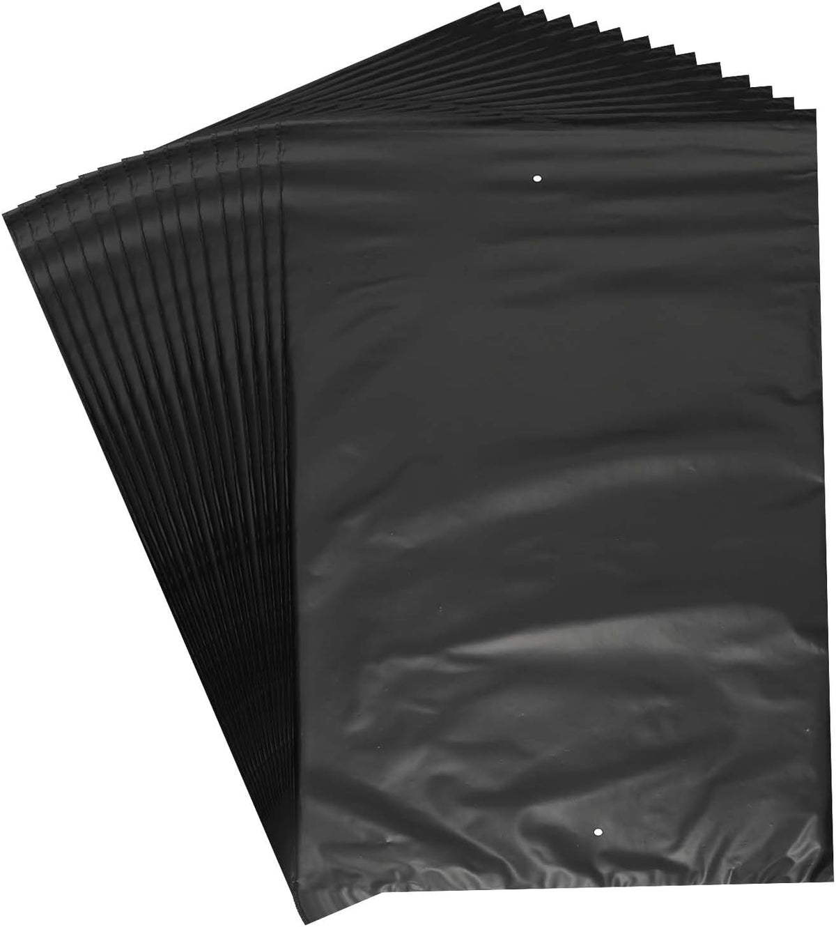 Shrink Wrap Bags, 50Pcs 11.8 x 5.5 Inch Black POF Heat Shrink Wrap Bags for Packaging Gift Baskets, Soap, Bath Balls, Candles, Stationery, Cosmetics Homemade DIY Crafts