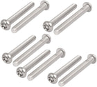 M6x50mm 304 Stainless Steel Button Head Torx Security Tamper Proof Screws 10pcs