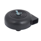 0.8" Dia Male Thread Air Intake Silencer Filter Compressor Black