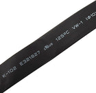 10mm Black Polyolefin Insulation Heat Shrink Tubing 3 Meters 9.8ft