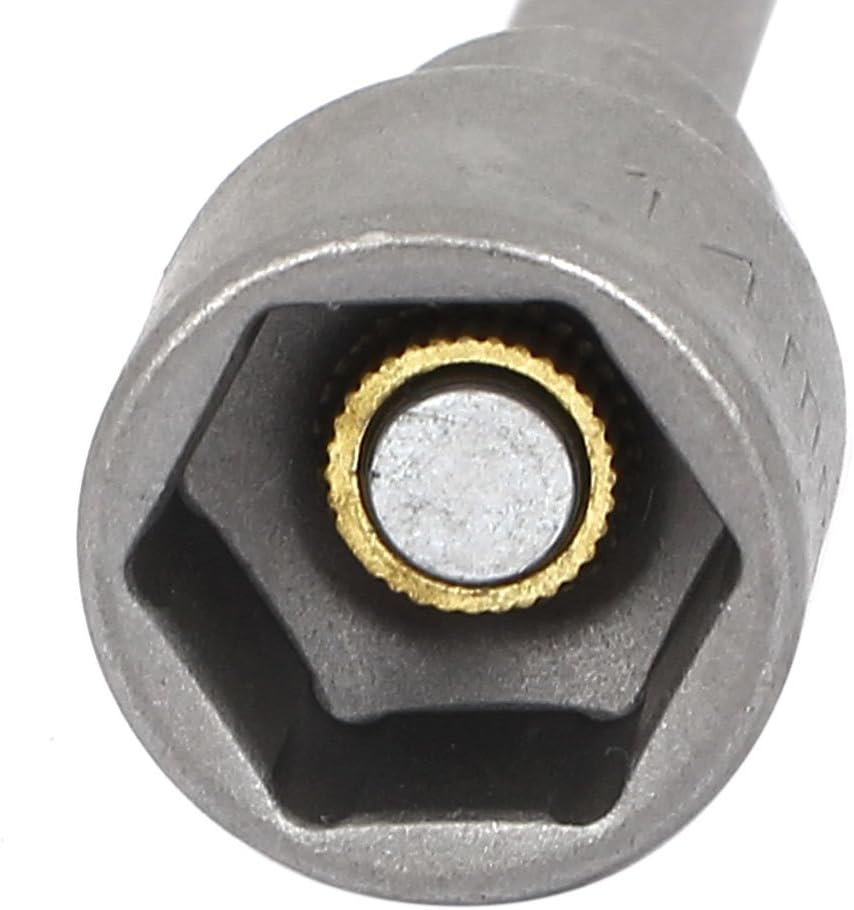 1/4" Sechskantgriff 7mm Magnetischer Kraft-Sechskant-Schraubenzieher Handwerkzeug 65mm lang