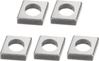 5/8"x3/16" Carbide Turning Insert Seats Shim 80 Degree Rhombus MC1604 for Indexable Tool Holder 5Pcs