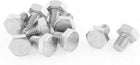 M8 x 10mm Fully Threaded Stainless Steel Hex Head Screw Bolt 10 Pcs