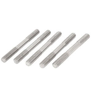 a15032700ux0075 M8 x 80mm A2 Stainless Steel Double End Threaded Stud Screw Bolt (Pack of 5)