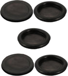 5pcs Wire Protective Grommets Black Rubber 70mm Dia Single Side Grommets