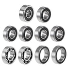 6700-2RS / MR115-2RS / 687/605-2RS Deep Groove Ball Bearings 1 Set Total 10pcs