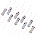 50Pcs 1 Ohm Resistor, 3W 5% Tolerance Carbon Film Resistors, 4 Bands for DIY Electronic Projects and Experiments