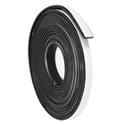 Adhesive Rubber Strips, 0.4" W x 5/64" T x 10'L Solid Neoprene Rubber Sheet Rolls with Adhesive Backing for DIY Gaskets Seals Pads Crafts