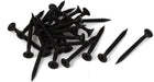M3.5x40mm Phillips Flat Head Self Tapping Screws Black 25pcs
