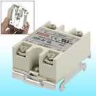 SSR-40VA 40A Solid State Relay Voltage Resistance Regulator SSR W DIN Rail Base