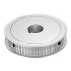 5M-60T-1B Timing Belt Pulley 1" Bore, 60 Teeth Aluminum Alloy Synchronous Wheel with Keyway, Pitch 5mm Tooth for 15mm Width Belt