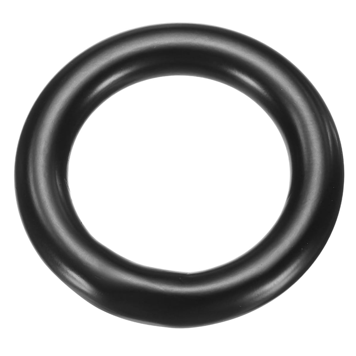 M8 x 30 x 46mm(WD. x ID. x OD.) Metal Rings, 304 Stainless Steel Solid Welded Seamless O-Ring Decorative Connecting for Macrame, Hanging Slings Rope, Black