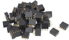50Pcs 2.54mm Pitch 2x4-Pin Double Row Straight Connector Female Pin Header Strip PCB Board Socket