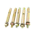 5 Pcs M8 x 80mm Hex Nut Expansion Bolt Sleeve Anchors